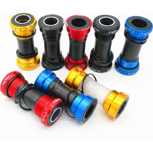1pc Bicycle Bottom Brackets BB91/92 Bottom Bracket Shell 68/73MM Screw/Thread Type Integrative Crankset Bearings Bicycle Axis
