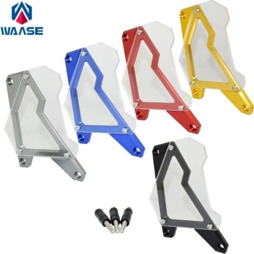 Waase CNC Aluminum Front Sprocket Chain Guard Cover Left Side Engine For BMW HP4 S1000R S1000RR S100XR