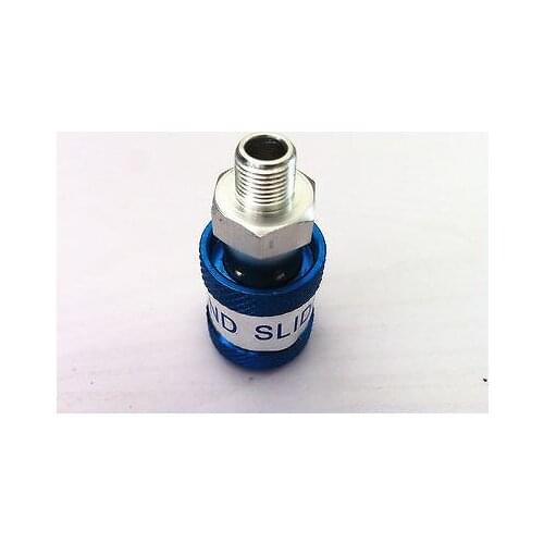 1pcs 1/2" BSPT Thread Pneumatic Flow Control Manual Slide Valve HSV-15