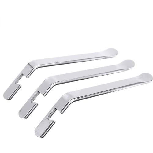 3PCS Bicycle Tire Removal Lever 2-in-1 Bike Tyre Levers Steel Disassembly Tools Cycling Mountain Road Repair 120mm