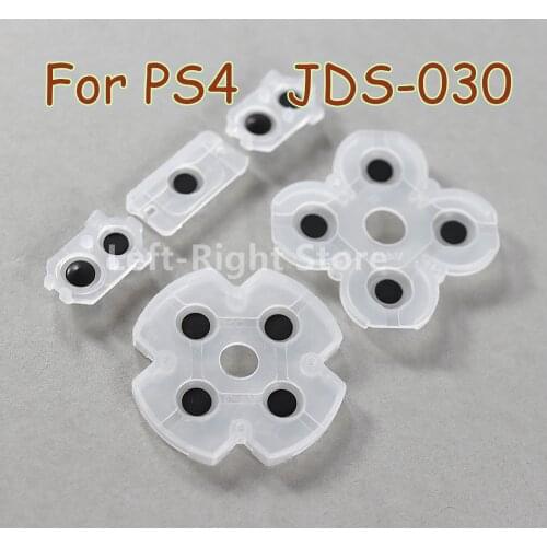5Sets For Sony Playstation 4 PS4 Controller Conductive Silicone Rubber Pads for Dualshock 4 JDS 030 JDM 030 D Pad Buttons