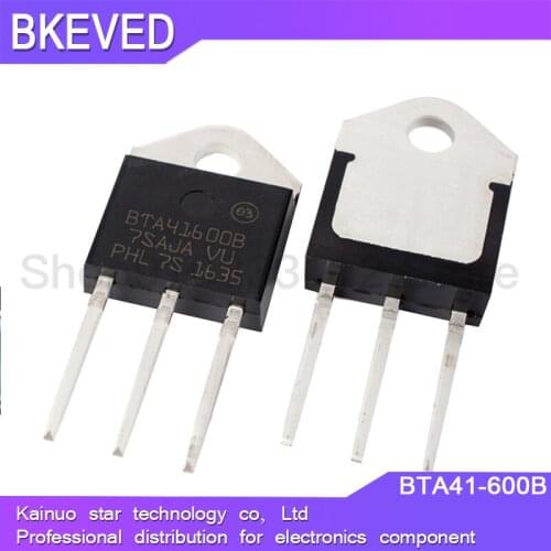 5PCS BTA41-600B TO-3P BTA41-600 TO3P BTA41600B 41-600B new and original IC