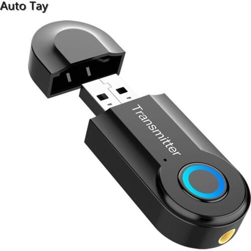 Mini USB Bluetooth Audio Transmitter TV Computer Laptop 3.5mm Wireless Stereo Audio Adapter Transmitting Device