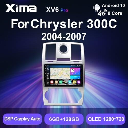 XIMA XV6 Pro Android 10 WiFi 2 Din dvd Autoradio Caplay Car Radio Multimedia Player Navi gps For Chrysler Aspen 300C 2004 - 2008
