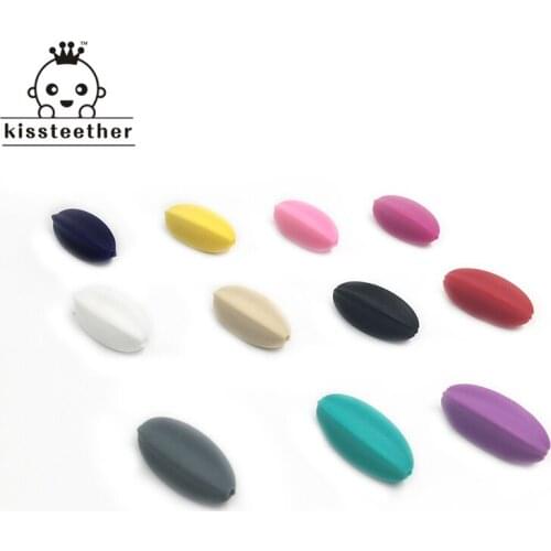 Baby Teether Starfruit Loose Silicon Bead For Silicone Teether Necklace DIY Necklace/ Bracelet Baby Teething Nursing Accessories