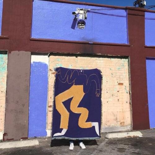 American Style Tapestry Pants Yellow Printed Large Area Thick Macrame Household Carpet Cover Sofa Mat Creative Travel Blanket