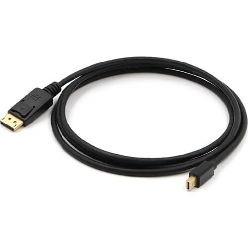 Mini DP To DP Cable 1080P Mini Displayport To DisplayPort Cable Adapter for Macbook Pro Air Computer TV DP To Mini DP Cable