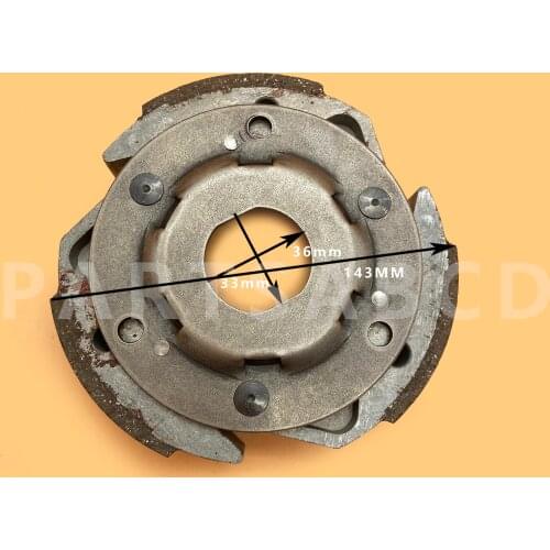 New 143mm Clutch shoe Clutch Carrier MAJESTY 250CC 260CC 300CC YP250 JL250 LH300 for Buyang Feishen Gsmoon Linhai Scooter Parts