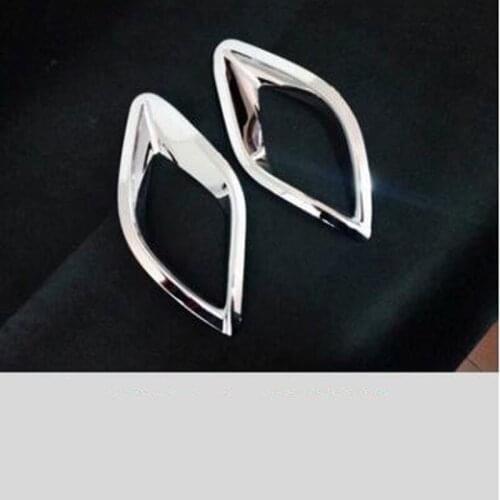 Brand New For Mazda CX-5 2015 2PCS High Quality ABS Chrome Car Rear Headlight Fog Lamp Cover Trim Car Styling Accessories