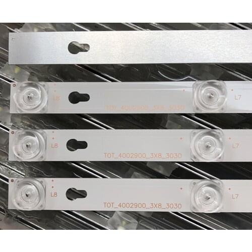 Light Bar TOT-40D2900-3X8-3030C L40F3301B L40P-F 4C-LB4008-HR01J 40D2900 40HR330M08A6 V8 L40E5800A L40F33