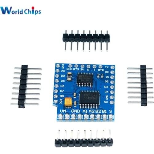 1Set Motor Shield For WeMos D1 Mini TB6612FNG Wemos I2C Dual Motor Driver Shield Driving Module With Serial Pot
