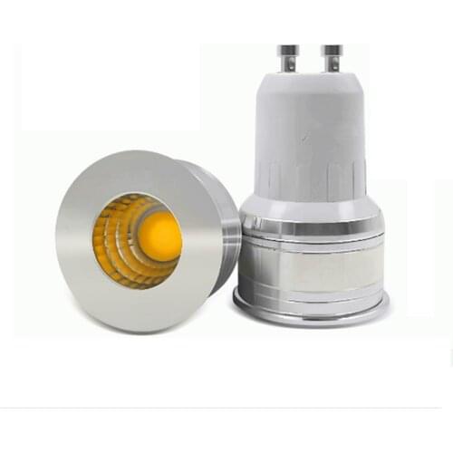 LED Spotlight Lamp Dimmable 5W COB GU10 MR11 220V 110V GU5.3 Lampada LED Spot light MR16 DC 12V LED Bulb Lighting cup 4000K