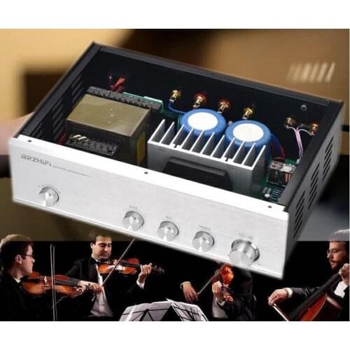 40W*2 HIFI Power Amplifier,Bluetooth 5.0 STK4174 Home Audio Speaker Power Amplifier With Tone Knob RCA Terminal