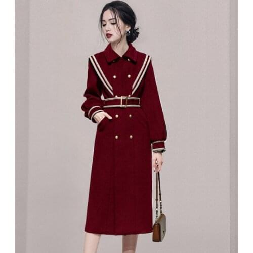 YATWAVS Women's Long Trench Coats