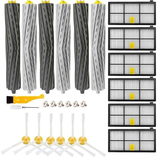 Roller brushes Replacement for iRobot Roomba 800 Series 850 860 861 866 870 880 890 Vacuum cleaner Side Brush Filter parts