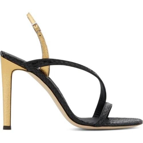 Moraima Snc Sexy Open Toe High Heel Shoes Mixed Colors Ankle Strap Thin heels Sandal Summer Cutouts Gladiator Shoes Dress Shoe