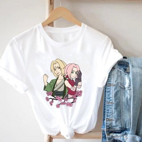 Anime Want Haikyuu Short Sleeve T-Shirts for Girls Classic Printed Cartoon Tops Fashion T-Shirt Women 2021 Graphic Tees Femme