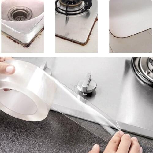 1 Roll Flexible Sealing Strip Bath Wall Sealing Strip Kitchen Caulk Repair Tape Bathroom For Roof Pipe Repair Caulking Super Fix