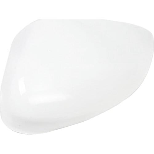 1Pcs Right White Rearview Side View Mirror Replacement Cover Cap Case Shell For Ford For Fiesta 2008 2009 2010 2011 2012 2013 20