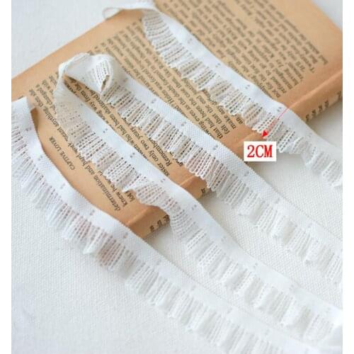 2 Meters Elastic Lace Trim Accessory DIY Ribbon Lace Swiss French Stretchy Blue Skin Pink Lace Bridal Headband Garter 15cm Width