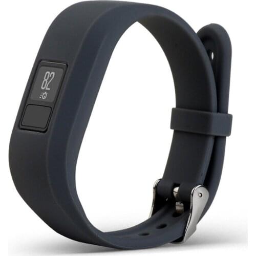 50pcs/Lot By DHL For Garmin Vivofit 3 Soft Silicone Design Replacement Wrist Band with Metal Buckle Wristband 13 Colors