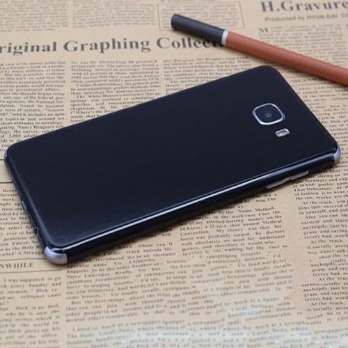 Bright Black Decorative Back Film For Samsung Galaxy C7 C5 Mobile Phone Protector Galaxy C5 C7 Back Film Stickers
