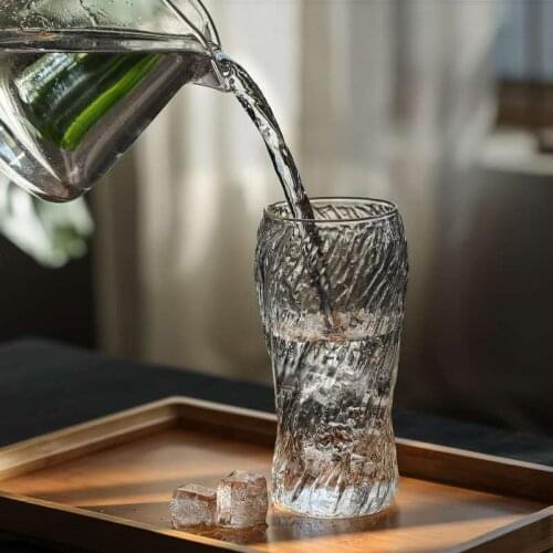 Beer Wine Glass Transparent Water Bottle Cup Unbreakable Champagne Wine Glass for Whiskey Party Kitchen Dining Bar