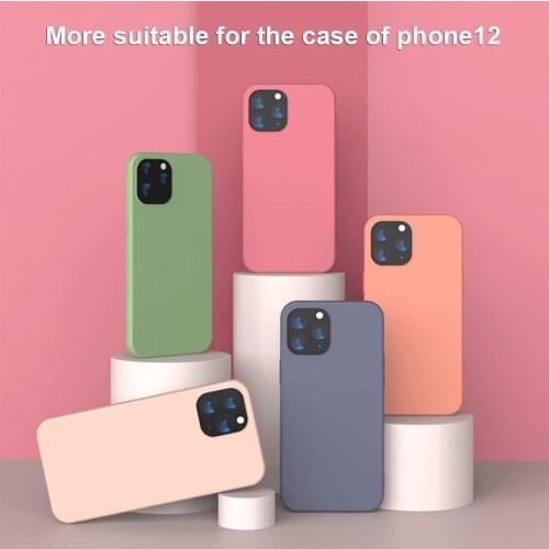 For Apple12 cover mobile phone cases new iPhone12 pro max protective sleeve tpu liquid silicone shell for iphone 12 mini case