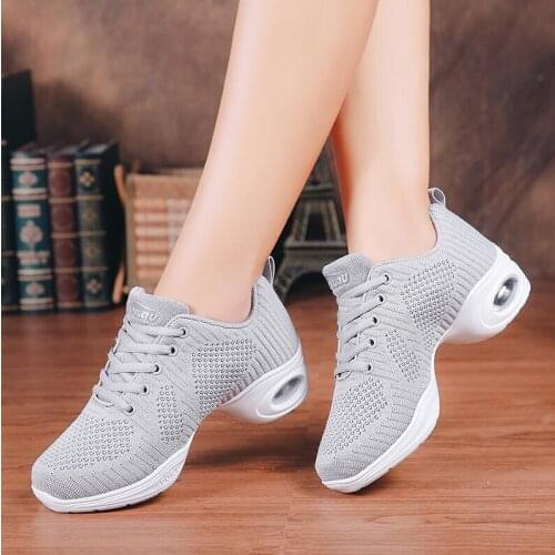 Design Dancing Shoes For Women Jazz Sneaker New Dance Sneakers For Women Modern Street Dance Shoes Ladies Trainers
