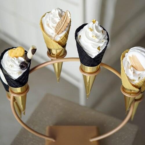 1Pc Simulation Artificial Kitchen Wedding Fake Ice Cream Model Decoration реквизит для фотосъемки Food Photography Props Display