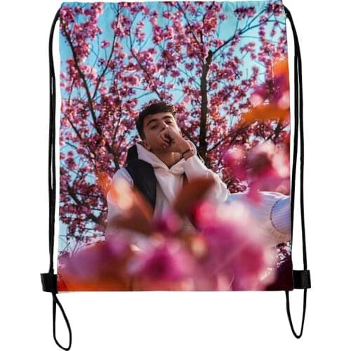 Inoxtag 3D Merch Fashion Style Student Shoulder Storage Bag Drawstring Travel Beach Backpack Toys Shoes