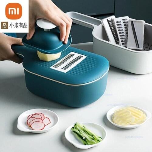 Jordan&Judy Multi-functional Vegetable Cutter Manual Slicer Potato Grater Carrots With Food Storge Box For Kitchen Accessories