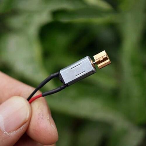 Tiny 8mm K20 Vibrating Motor DC 1.5V 3V 3.7V Vibration motor Copper Eccentric wheel Massager