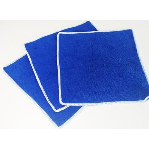 1PCS 24*24cm Microfiber Car Cleaning Towel Automobile Motorcycle Washing Glass Household Cleaning Small Towel