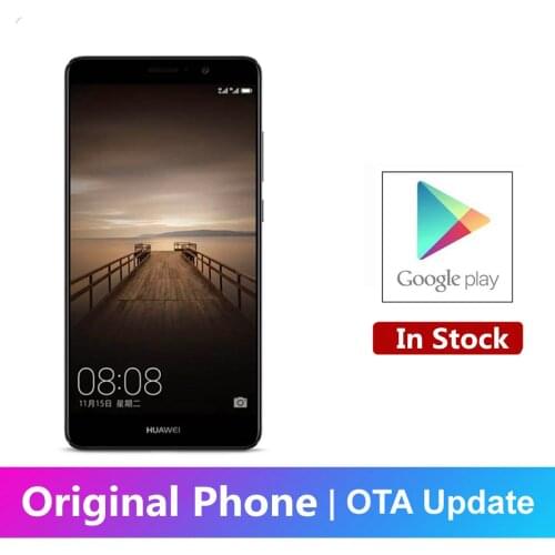 International Firmware HuaWei Mate 9 4G LTE Smart Phone Fingerprint 5.9" Full Screen Android 7.0 Kirin 960 OTA 20.0MP Camera