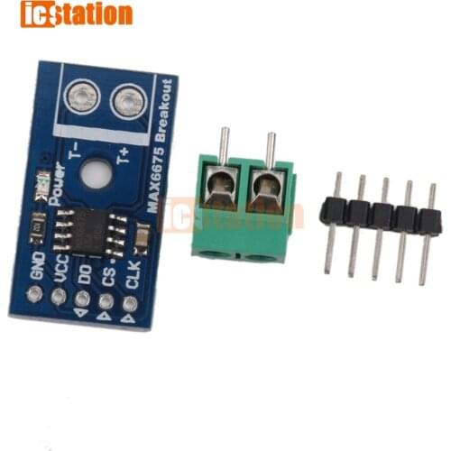 MAX6675 Thermocouple Temperature Sensor Module Type K SPI Interface