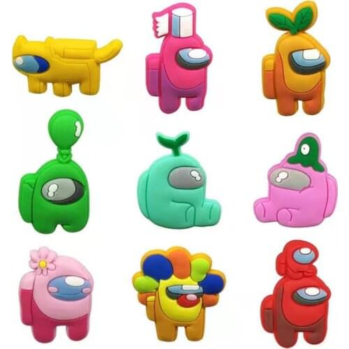 Novelty Single Sale 1pc PVC Game Shoe Charms Shoe Accessories Shoe Decoration for Croc JIBZ/ Wristbands Kids Party Xmas Hot Sale