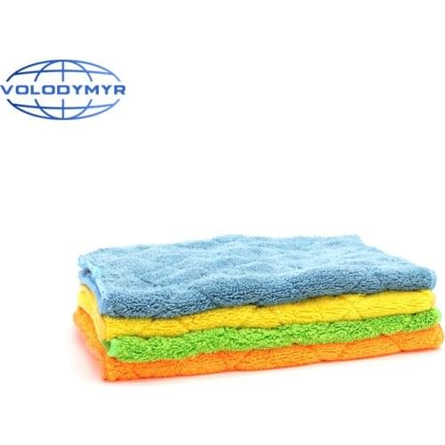 Car Wash Towel Microfiber Highly Absorbent Thick Soft 40*30cm Washing Tools Cleaner for Auto Cleaning Detailing