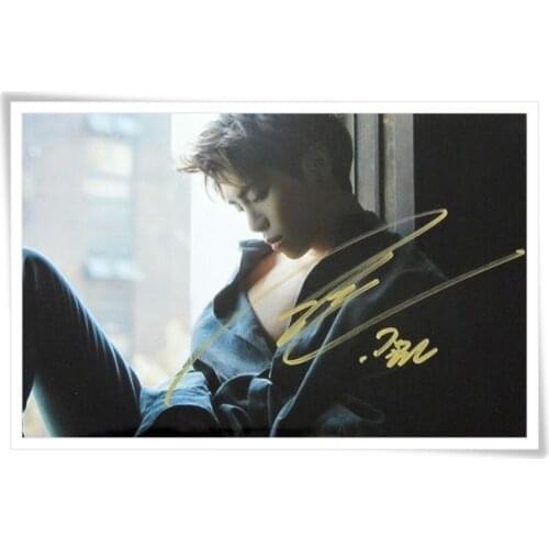 SHINEE Jong Hyun autographed signed photo picture 1and1 4*6 collection new korean freeshipping 11.2016 b