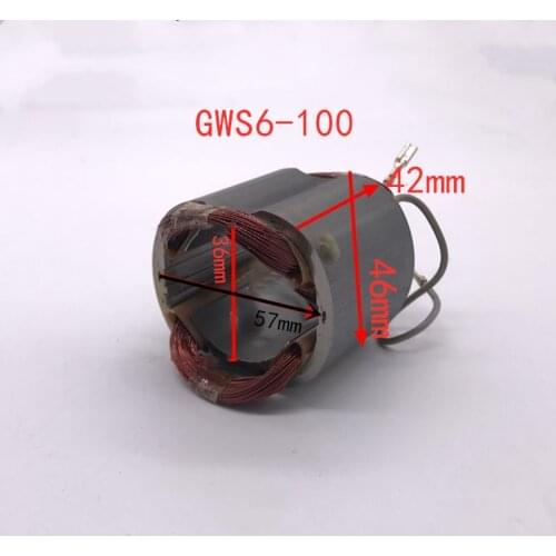 AC220V Angle Grinder Stator Replacement For Bosch GWS6-100 Good Quality Power Tools Spare Parts Accessories