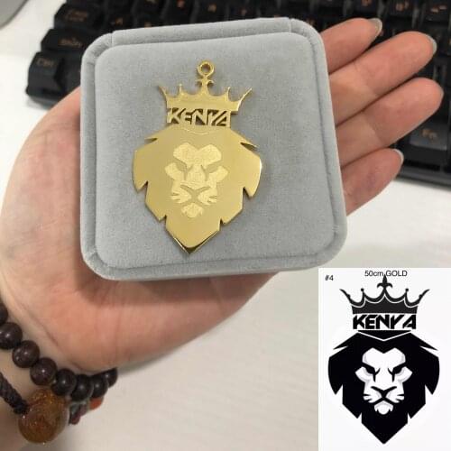 Womens Fasion Accessories Stainless Steel Custom Logo Necklace Funny Jewelry Stainless Steel Nameplate Necklace Collier Femme