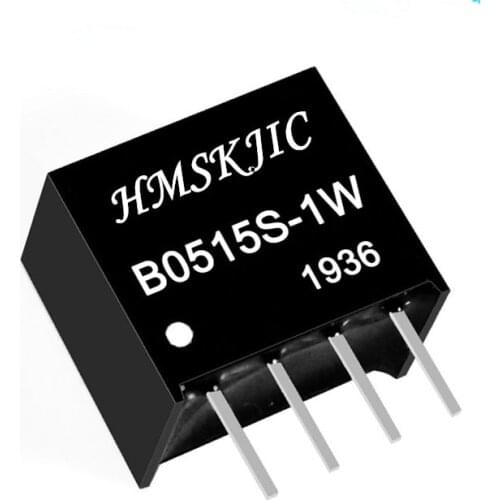 10PCS/LOT B0515S-1W B0515S 1W DC DC boost Converter 5V to 15V 1W Isolated dc-dc power modules