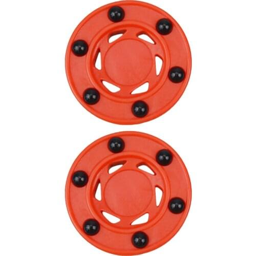 2pcs Roller Hockey Game Puck Inline Hockey Puck Street Hockey Puck Balls