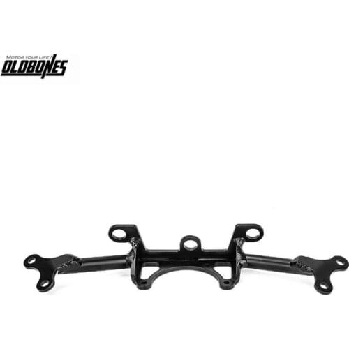 2 Style Aluminum Motorcycle Front Upper Headlight Fairing Bracket Stay Racer For KAWASAKI ZX10R ZX 10R 2011-2015 2016-2018