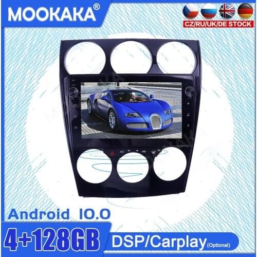4+128GB Android10 For Mazda 6 2002-2008 Car GPS Navigation Auto Tape Radio Stereo Video Multimedia Player Carplay HeadUnit