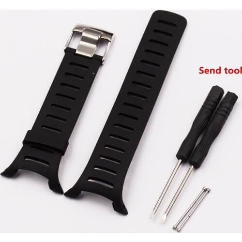 Watch Accessories Suitable for SUUNTO T Series SUUNTO T1 T1C T3 T3C T3D T4C T4D Rubber Strap Silicone Watch Strap