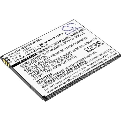 Cameron Sino Mobile SmartPhone Replacement Li-ion Battery 2400mAh For 3913 Neffos Harry, Lenny 4, Lenn Free Tools