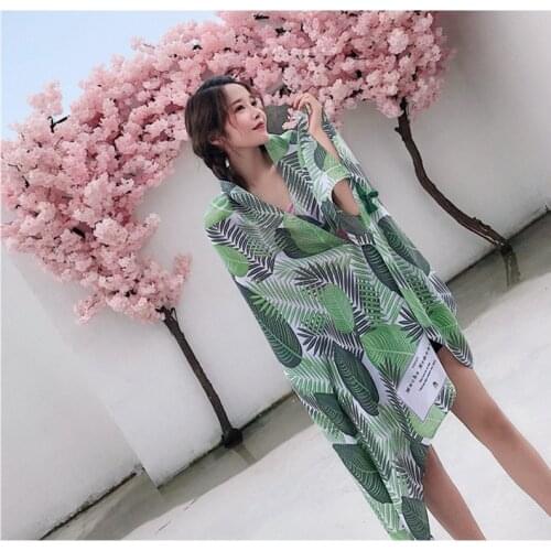 Summer Spring Elegant bandana Silk Printed Foulard Satin Square Head Scarves Women Design Cactus Shawls Pashmina Wrap