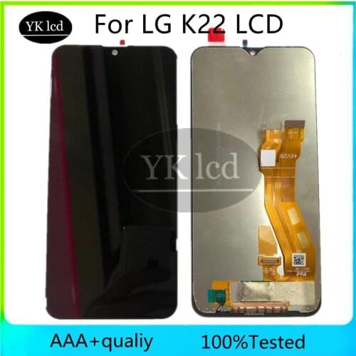 New 100% Test ORIGIANL Screen For LG K22 LCD 6.2 inch LM-K200 Display Touch Screen Digitizer Assembly LCD For LG k22 LCD Display