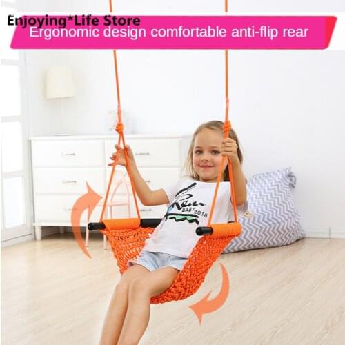 New Hammock Chair Indoor Childrens Swing Outdoor Furniture Home Hanging Chair Rocking Chair Kids Swing